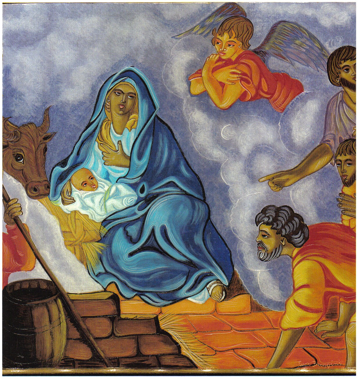 L'adoration des bergers