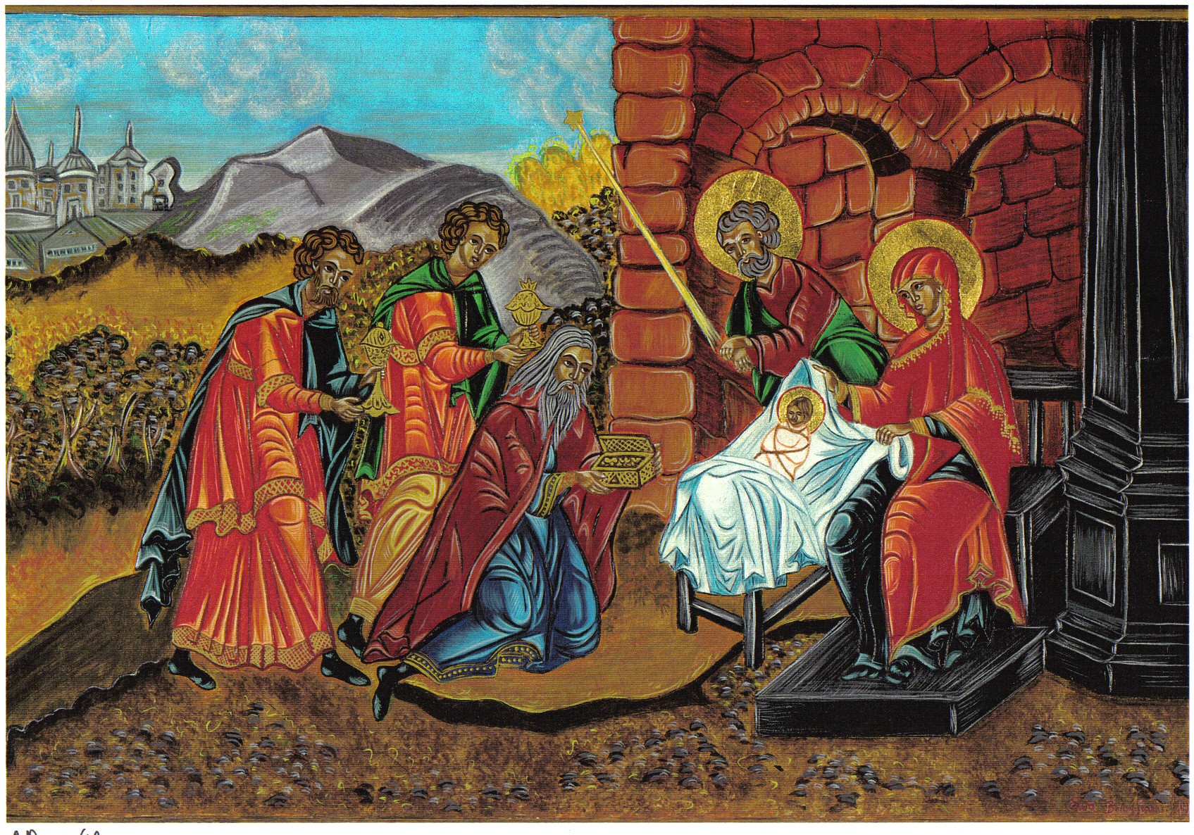 L adoration des mages