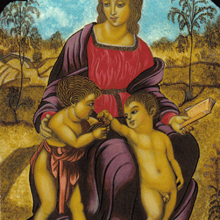 La mere et les 2 enfants