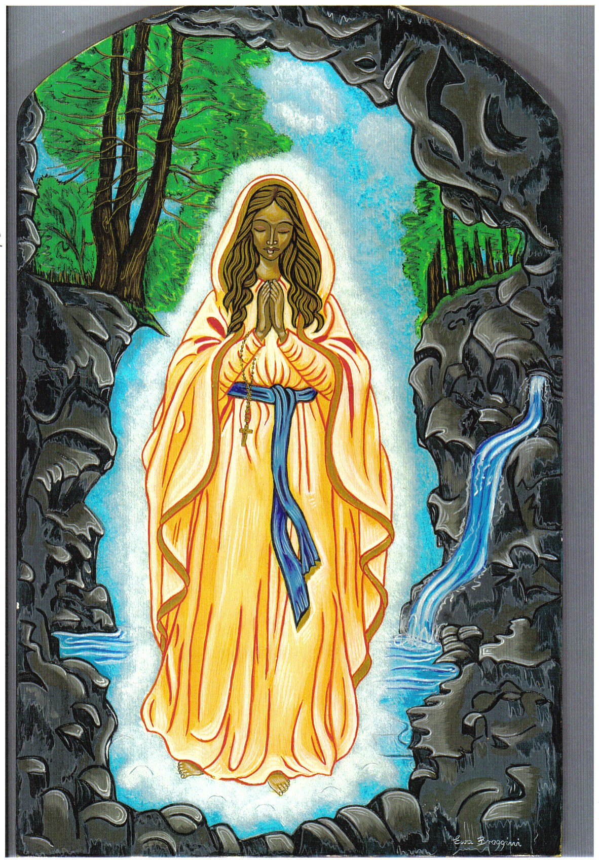 La Vierge de Lourdes